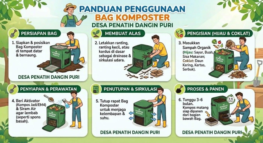 BAG KOMPOSTER